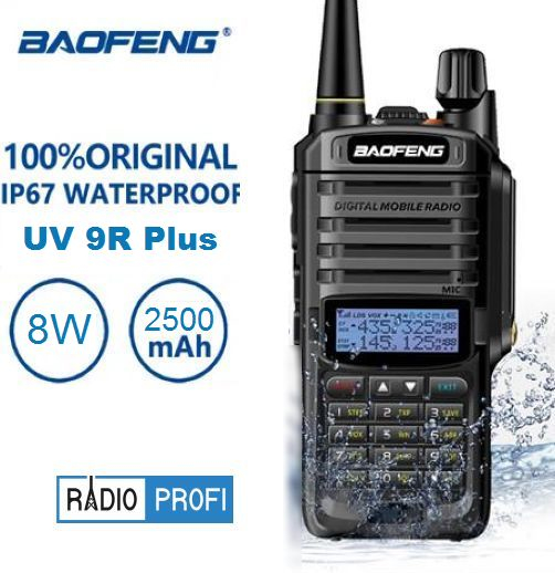 Baofeng UV-9R plus (Т57, BF-A58) Radio Station Black buy with
